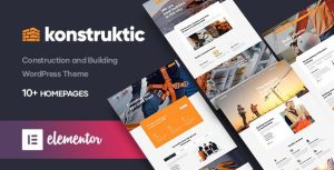 Konstruktic – Construction Building WordPress Theme