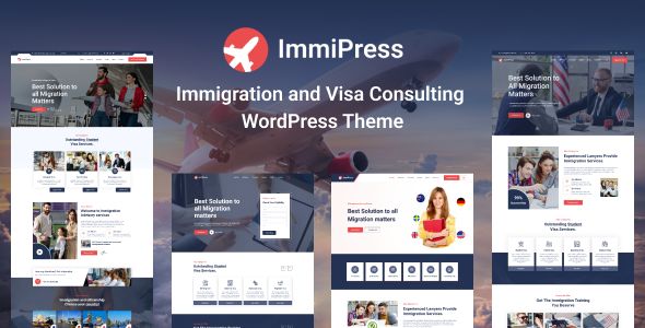 ImmiPress – Immigration and Visa Consulting WordPress Theme