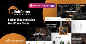 HairCutter – Barber and Salon WordPress theme