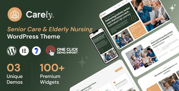 Carely - Senior Care WordPress Theme