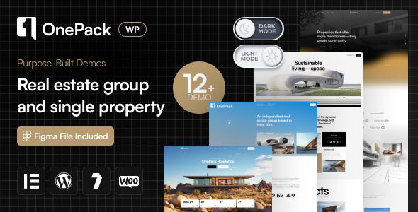 OnePack – Real Estate Property Construction WordPress Theme