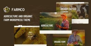 Farmco – Agriculture Organic Farm WordPress Theme