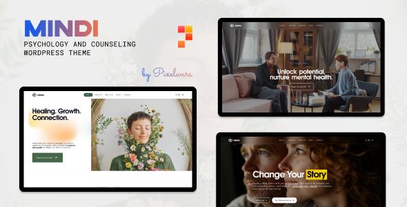 Mindi - Therapy & Psychology Counseling WordPress Theme