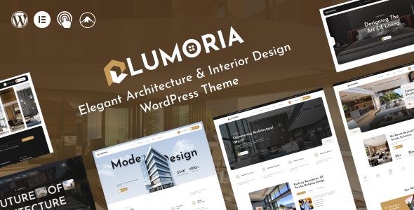 Lumoria - Architect, Construction WordPress Theme