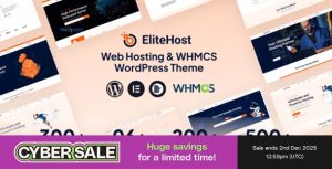 Elitehost – Webhosting WHMCS WordPress Theme