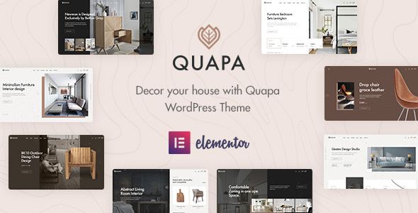 Quapa – Furniture WooCommerce WordPress Theme