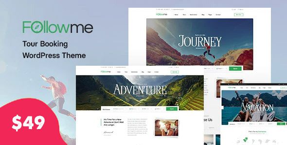 Followme – Tour Booking WordPress Theme