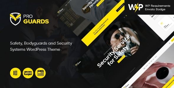 ProGuards – Safety Body Guard Security WordPress Theme