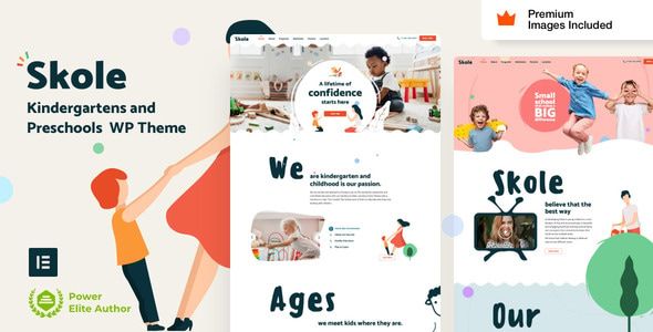 Skole – Kids School WordPress Theme