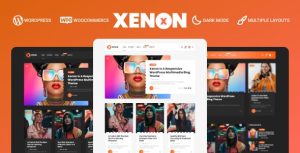 Xenon – Audio / Video Podcast Blog WordPress Theme