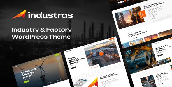 Industras – Industry Factory WordPress Theme