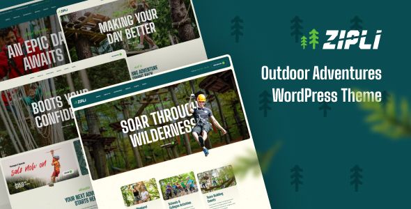 Zipli – Outdoor Adventures WordPress Theme