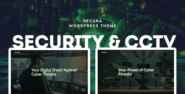 Secura – CCTV Security WordPress Theme