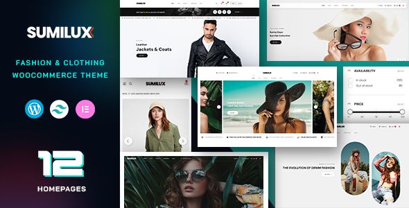 Sumilux – Fashion Clothing Store WordPress Theme
