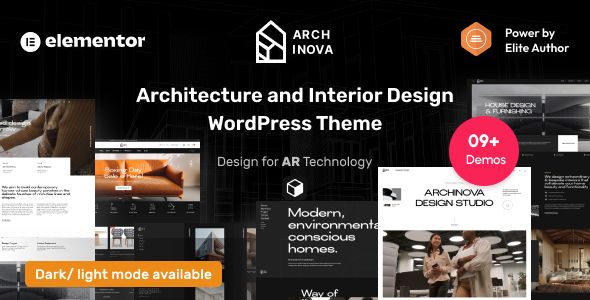 Archinova – Architecture Interior Design WordPress Theme