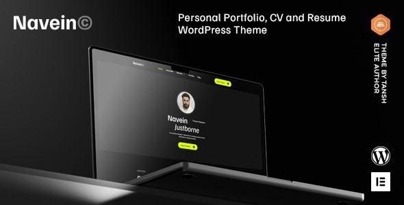 Navein – Personal Portfolio WordPress Theme