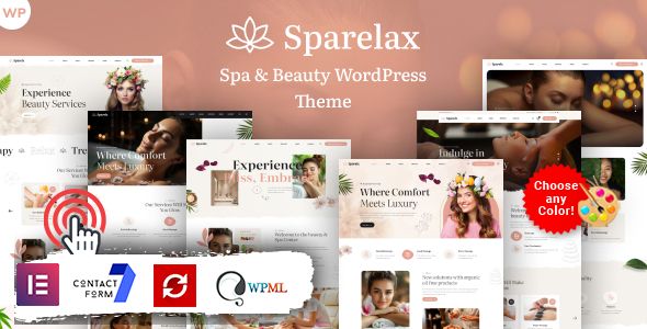 Sparelax – Spa Beauty WordPress Theme