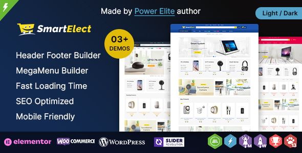 SmartElect WP – Electronics Elementor WooCommerce Theme
