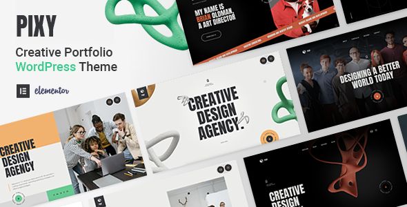Pixy – Creative Portfolio WordPress Theme