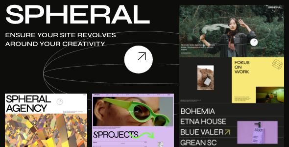 Spheral – Creative Agency Portfolio WordPress Theme