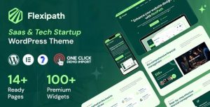 Flexipath – Saas and Tech Startup WordPress Theme