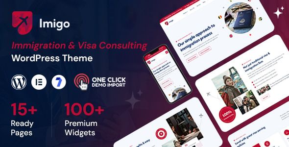 Imigo – Immigration and Visa Consulting WordPress Theme
