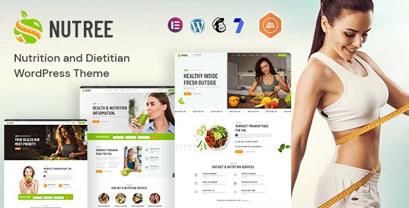 Nutree – Diet Nutrition Health Center WordPress Theme