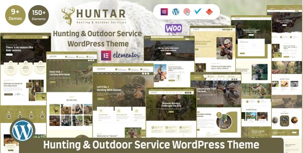 Huntar – Hunting Outdoor Hobby WordPress Theme