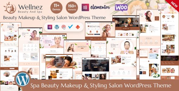 Wellnez – Beauty Spa Wellness Salon WordPress Theme