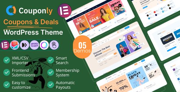 Couponly – Coupons and Deals WordPress Theme