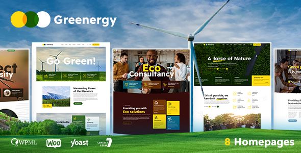 Greenergy – Ecology Environment Theme