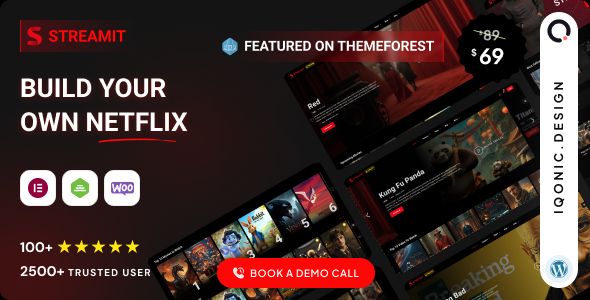 Streamit WP – Video Streaming WordPress Theme