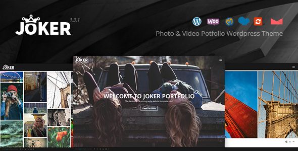 Joker – Photo Video Portfolio WordPress Theme for Photographers