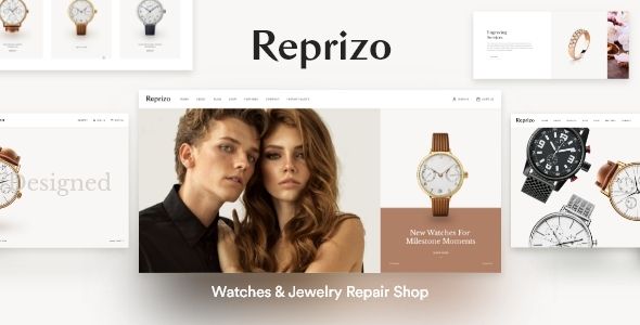 Reprizo – Jewelry Watch Shop WordPress Theme