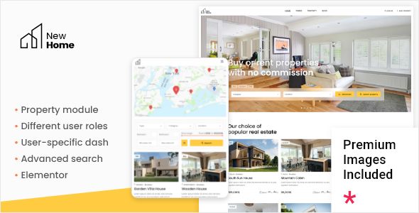 NewHome – Real Estate WordPress Theme