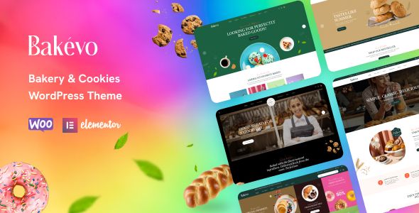 Bakevo – Bakery Cookies WordPress Theme