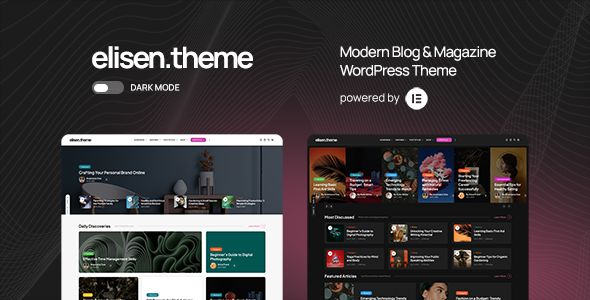 Elisen – Blog Magazine WordPress Theme