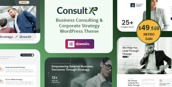 Consultxp – Business Consulting Strategy WordPress Theme