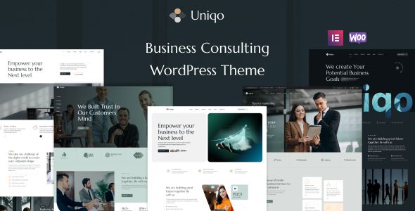 Uniqo – Business Consulting WordPress Theme